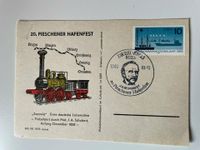 DDR AK Postkarte 20. Pieschner Hafenfest Lokomotive 40 Jahre alt Sachsen - Radebeul Vorschau