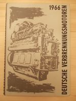 Deutsche Verbrennungsmotoren 1966 Schleswig-Holstein - Norderstedt Vorschau