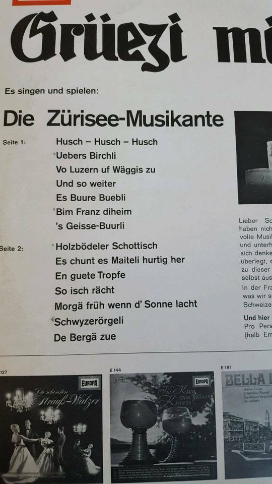 Volksmusik Unvergessliche Stimmen in Roßdorf