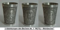 Serie Becker / SKS Zinn 95%- 7 Motiv Becher H 8,5cm Kelch Wein Baden-Württemberg - Neckartenzlingen Vorschau