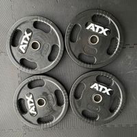 ATX 4-Grip Hantelscheiben, Gummi, 50 mm, 20 kg Hamburg-Nord - Hamburg Barmbek Vorschau