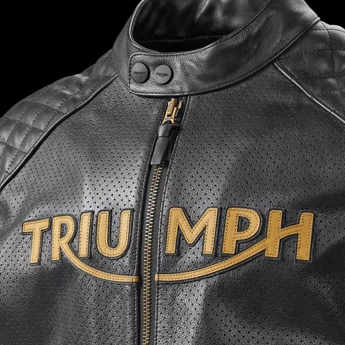 Triumph Braddan Air Race Lederjacke in Bramsche