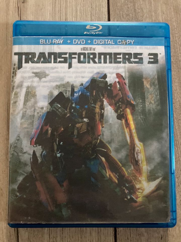 Blue Ray + DVD   Transformers 3 in Hohenlockstedt