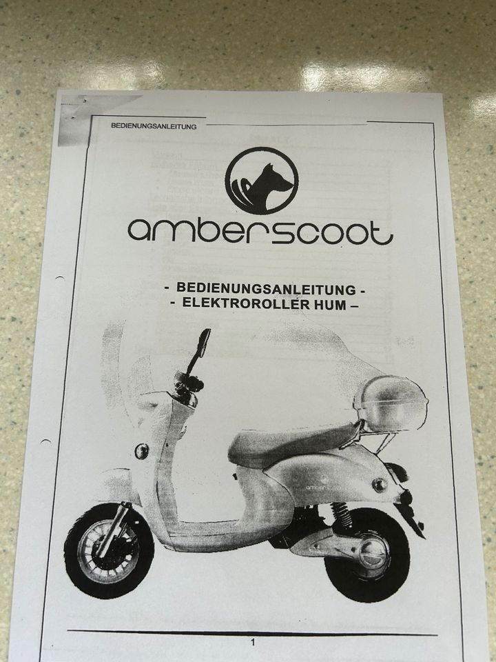 Amberscoot Hum Elektro- Roller in Erkrath
