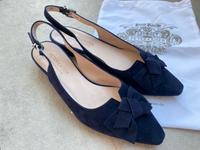 Peter Kaiser Slingpumps Gr. 37,5 dunkelblau Baden-Württemberg - Filderstadt Vorschau