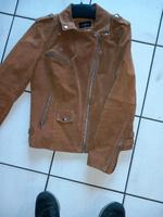 C&A Jacke wildleder Lederjacke Cognac 38 Maße! Niedersachsen - Haselünne Vorschau