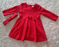 Rotes Baby-Kleid von C&A in Größe 80 Bayern - Steinach b. Straubing Vorschau