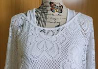 Sommershirt Shirt Italy Gr.  S M 36-38 Lochmuster neuw. Sachsen - Adorf-Vogtland Vorschau