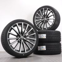 Sommerräder 19 Zoll Audi A5 S5 F5 8W Original Felgen 8W0601025AN Sommerreifen 255/35R19 96(Y) Hankook Ventus S1 evo3 "Vielspeichen-Design" kontrastgrau Grau glanzgedreht 8,5x19ET32 5x112 Alufelgen Thüringen - Gefell Vorschau