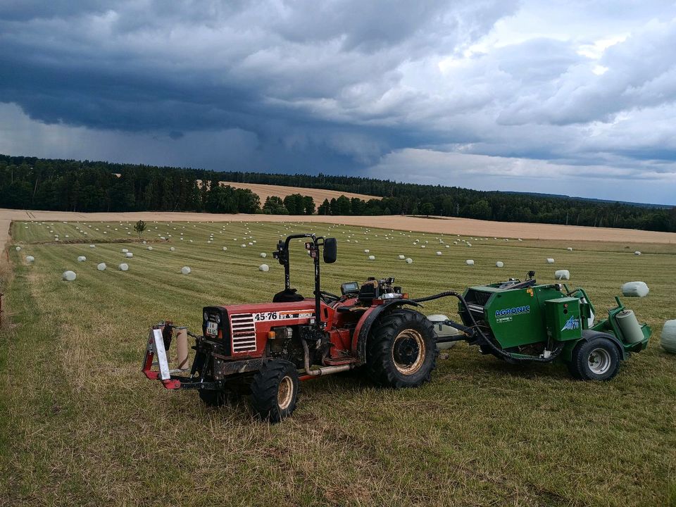 Mini/kleine Siloballen Pferde, Schafe, Alpaka, Ziegen, Hasen, in Pausa/Vogtland