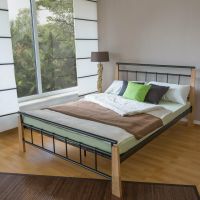 Metallbett Doppelbett 140x200 cm Bettgestell Lattenrost VB125€* Sachsen-Anhalt - Magdeburg Vorschau