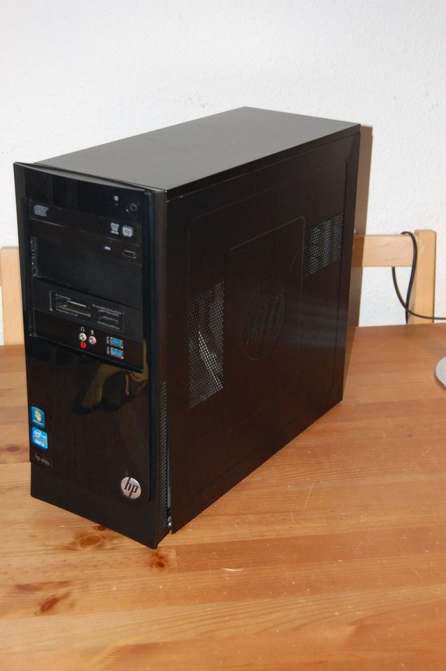 HP Elite Computergehäuse mit DVD-ROM und Kartenleser in Bad Waldsee