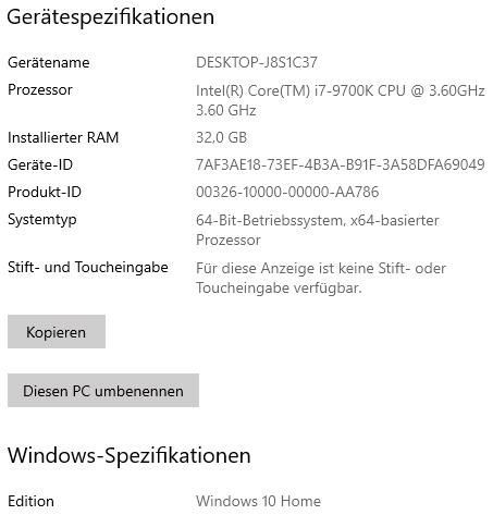Gaming PC - RTX 2080S, i7-9700K, 32GB RAM, NZXT Wasserkühlung in Bergisch Gladbach