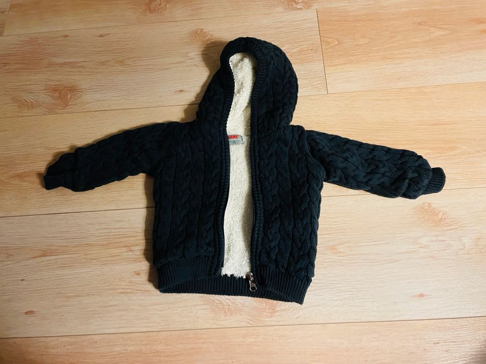 Kuschlige Strickjacke von Kanz Gr. 74 wie neu in Werdau