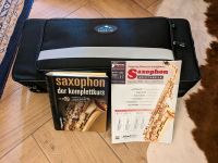 Alt Saxophon mit Zubehör schwarz-gold Berlin - Spandau Vorschau