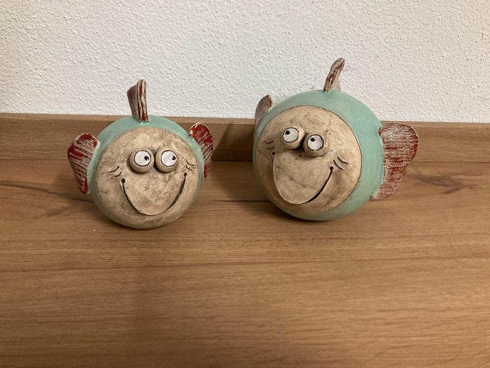 Keramik Handmade Dekoration Kugel Insektenhotel Zaunhocker in Oberbergkirchen