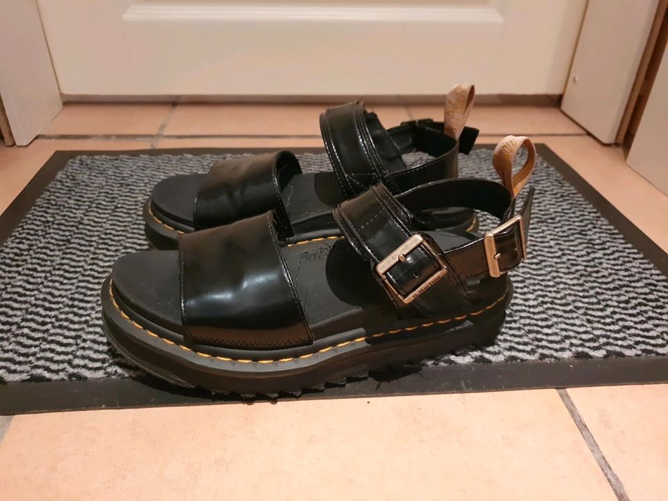 Sandalen Dr.Martens  Soft  Wair schwarz Gr 39 Damen  gebraucht in Castrop-Rauxel