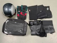 Motorradhelm, Tankrucksack, Brille, Handschuhe, Nierengurt Nordrhein-Westfalen - Hürth Vorschau