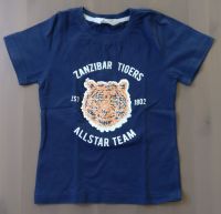 T-Shirt Jungen H&M Größe 110/116 Wendepailletten blau Tiger Baden-Württemberg - Brühl Vorschau