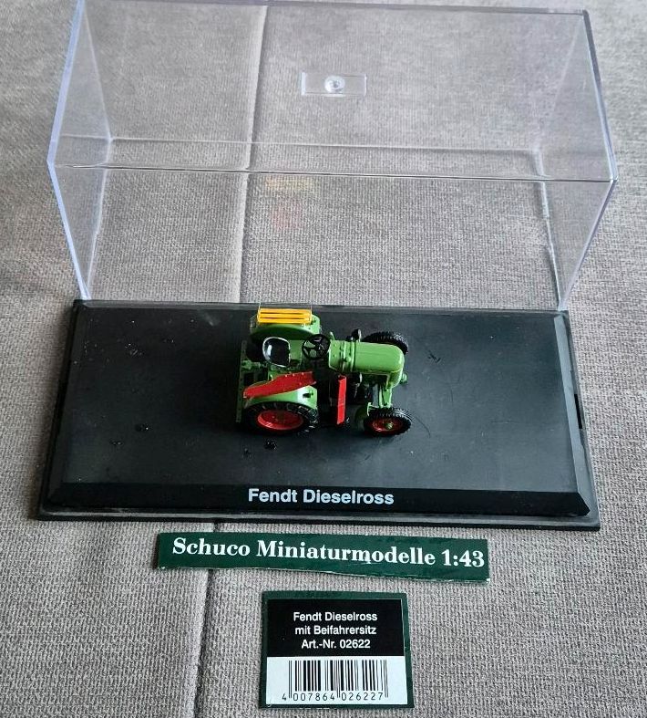 Schuco 1:43 Traktor Fendt Dieselross F20G und Lanz Bulldog in Leipzig