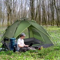 Familienzelt Campingzelt Doppelzelt Quick-up Zelt 2 Erwachsene Hessen - Merenberg Vorschau