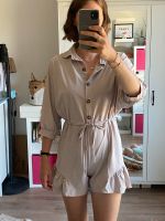 Jumpsuit Overall Damen beige Neu Bayern - Waldbüttelbrunn Vorschau