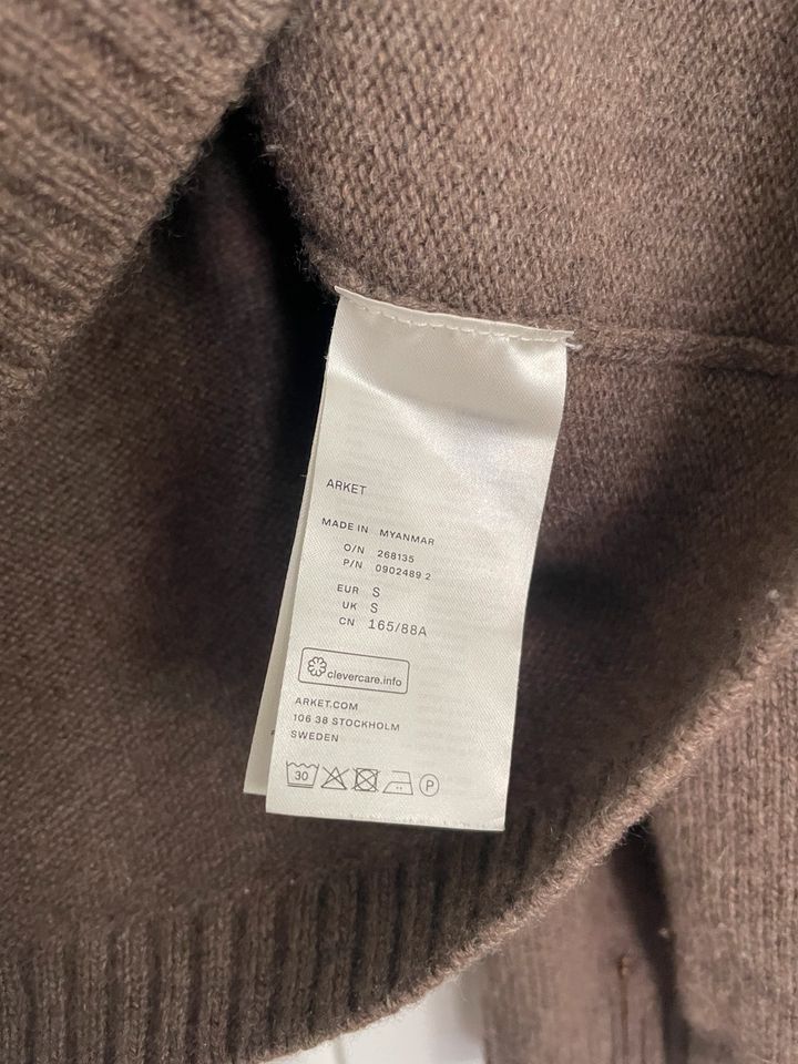 ARKET Strickpullover Braun Beige Kaschmir Wolöe in Berlin