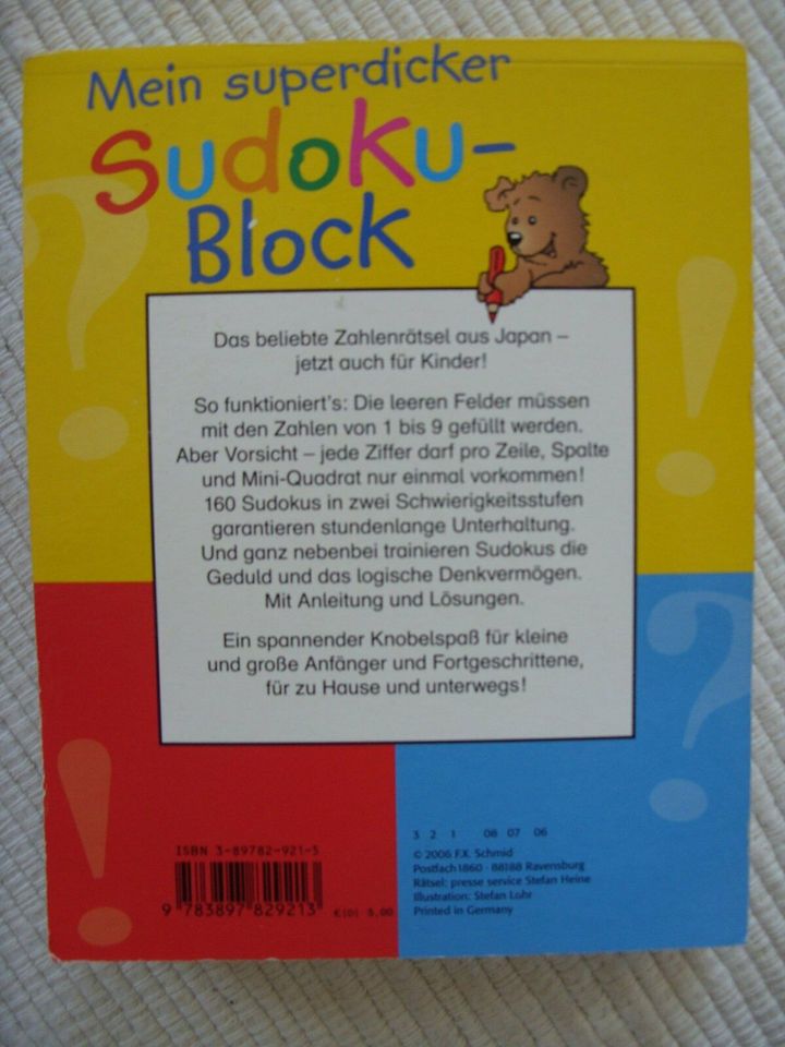 Sudoku-Block in Bremen