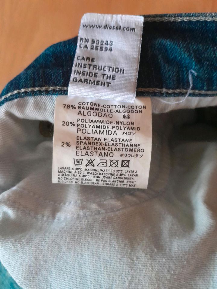 DIESEL Damen Jeans Daze Used washed Größe 29/34 in Rodewisch