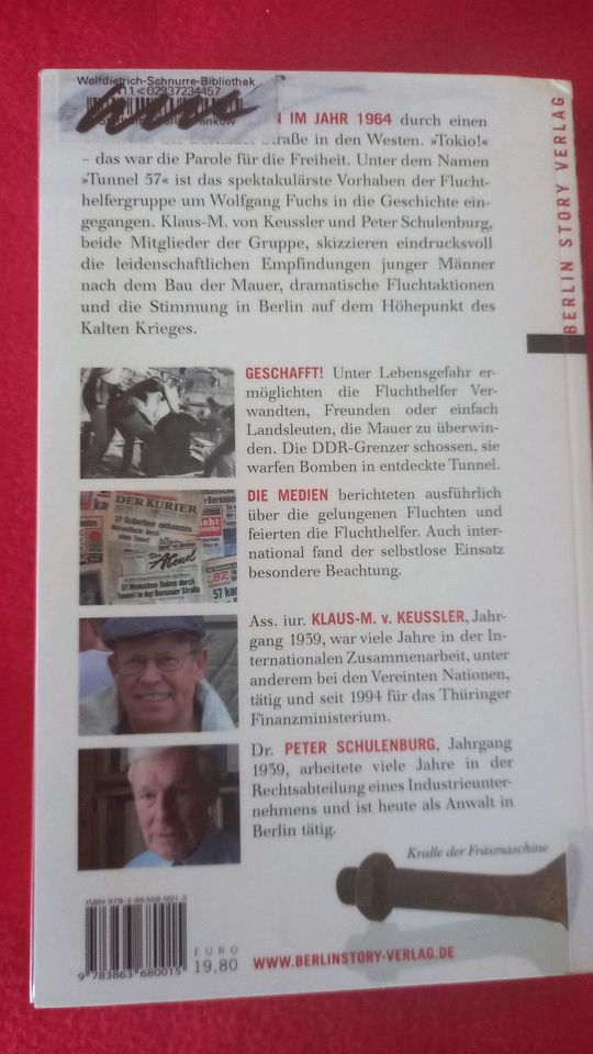 Fluchthelfer. Die Gruppe um Wolfgang Fuchs Berlin Story Verlag in Berlin