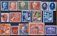 Briefmarkensammlung DDR 1950/51 Sachsen - Kriebstein Vorschau