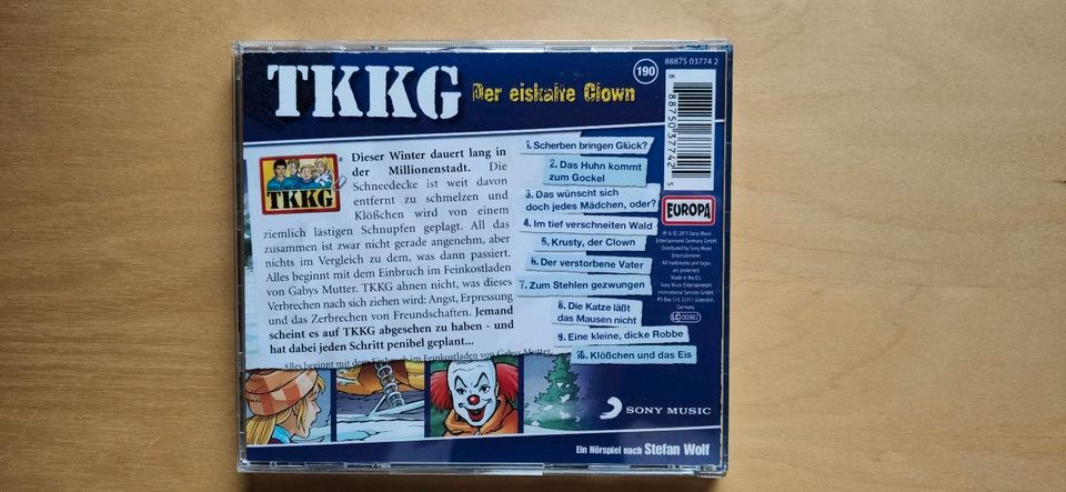 CD TKKG Folge 190 in Bubenreuth