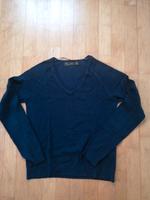 Pullover Feinstrick Zara blau V-Ausschnitt Bayern - Hersbruck Vorschau