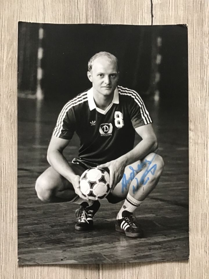 DDR Autogramm Andreas Neitzel Dynamo Berlin Handball in Salzgitter