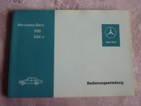 Bedienungsanleitung: Mercedes 200, 230/4 W115 von 8/75 Original Düsseldorf - Bilk Vorschau