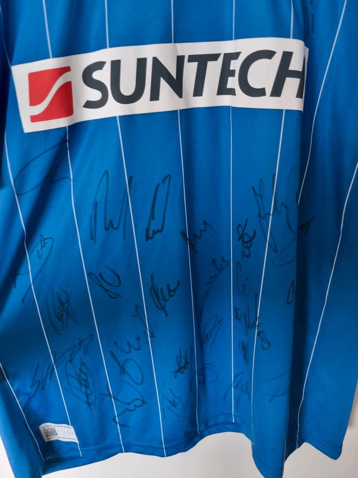 Hoffenheim Trikot mit Unterschriften in Lübeck