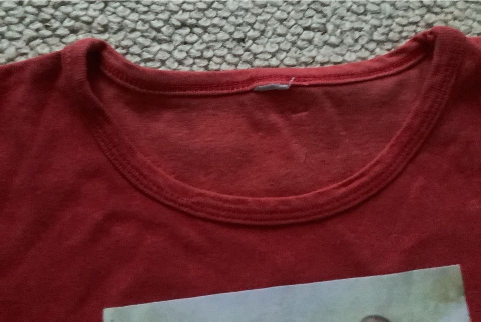 Grisu Der kleine Drache T-Shirt, XS 158 rot Baumwolle in Schwerin