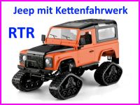 RC Jeep Land Rover Defender 90 RTR Orange 1:12 4x4 Crawler Kette Brandenburg - Cottbus Vorschau