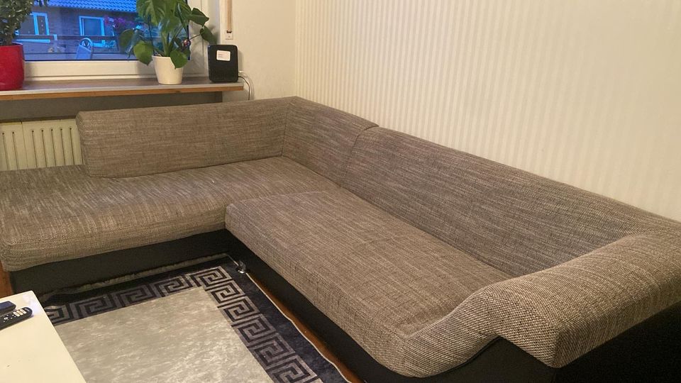 Sofa/Couch L-Form Samstag abholbereit in Wilhelmshaven
