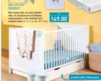 Babybett Kinderbett Bett weiß Holz Niedersachsen - Delmenhorst Vorschau
