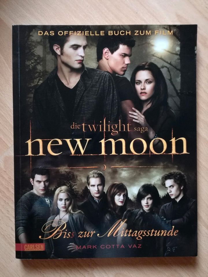 Offizielles Buch zum Film Twilight New Moon Biss zur Mittagsstund in Vettelschoß