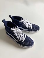 Vans of the Wall Sneaker Turnschuhe 38 high Wildleder Blau Dunkel Wandsbek - Hamburg Marienthal Vorschau