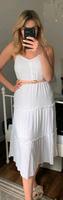 Romantisches weißes besticktes Midikleid C&A 36 38 Sachsen-Anhalt - Kabelsketal Vorschau