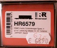 ZEITLICH BEGRENZT! HR6579 Rivarossi Containertragwagen Bayern - Mühldorf a.Inn Vorschau