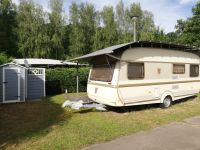 Im Grünen, am Wasser: Dauercampingplatz mit Wohnwagen Tabbert Sachsen - Kriebstein Vorschau