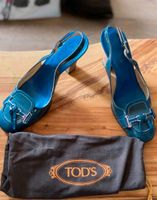 Tod'S - Backsling-Sandalette Lackleder blau Gr. 36 Berlin - Steglitz Vorschau