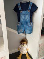 Latz Hose Jeans Overall H&M+T Shirt s.Oliver 92 Niedersachsen - Goslar Vorschau