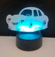 LED Acrylbild Nachtlicht Auto inkl. 4 Farben umschaltbar Niedersachsen - Weyhe Vorschau