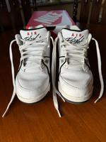 Nike Air Flight 89 Sneaker Turnschuhe Weiß/Schwarz/Grau 40,5 Schleswig-Holstein - Itzehoe Vorschau