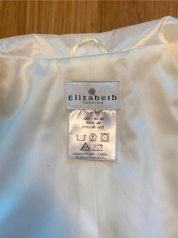 LILLY Brautkleid Hochzeitskleid A-Linie 38 40 +Bolero +Unterrock in Moritzburg